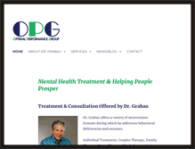 Tablet Screenshot of drgrabautherapy.com